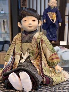 ręcznie robiona lalka Ichimatsu