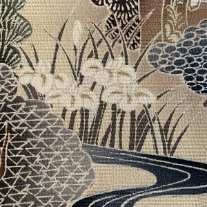 japońskie wzory roślinne tatarak