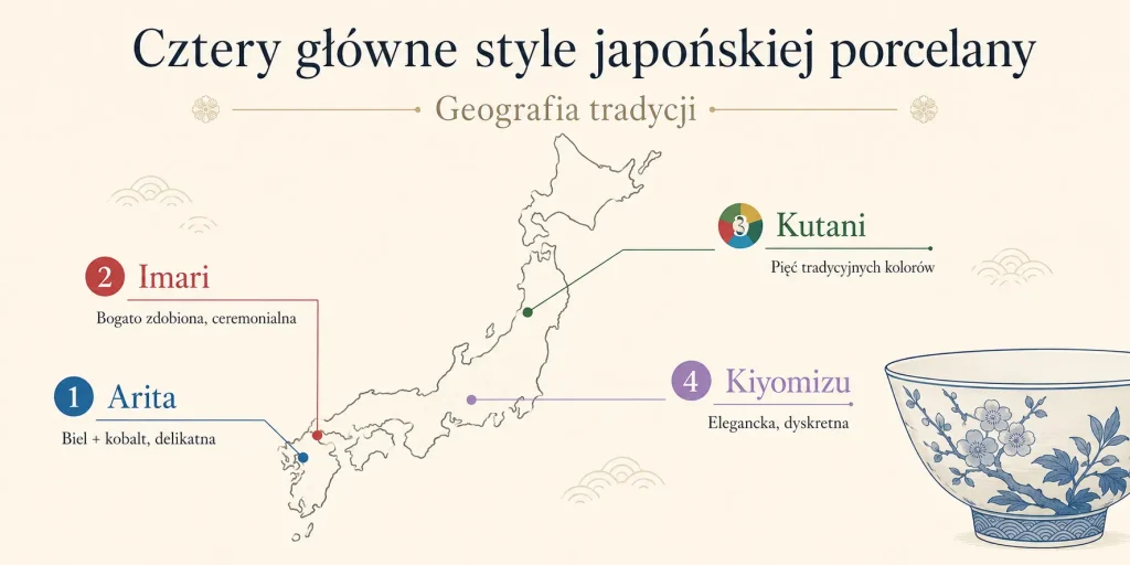 Japońska porcelana — style, tradycje i sztuka nakrycia stołu