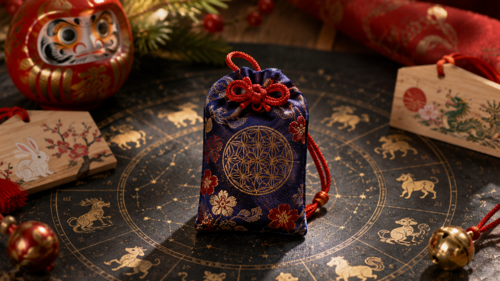 Japońskie amulety szczęścia a znaki zodiaku: jak dobrać omamori, darumę i maneki-neko do roku urodzenia