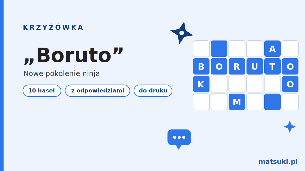 Krzyżówki „Boruto” online