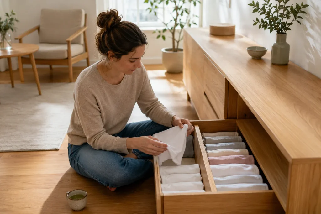 Metoda KonMari: cztery zasady, sześć kategorii