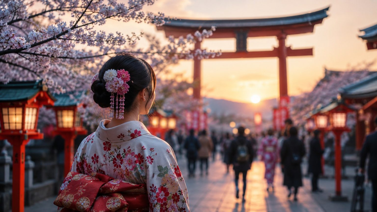 Japońskie święta i tradycje w 2026 roku: poznaj kalendarz Japonii, znaczenie Nowego Roku, hanami, Obon, Tanabaty, matsuri i świąt państwowych oraz zasady uczestnictwa w obchodach w różnych regionach.