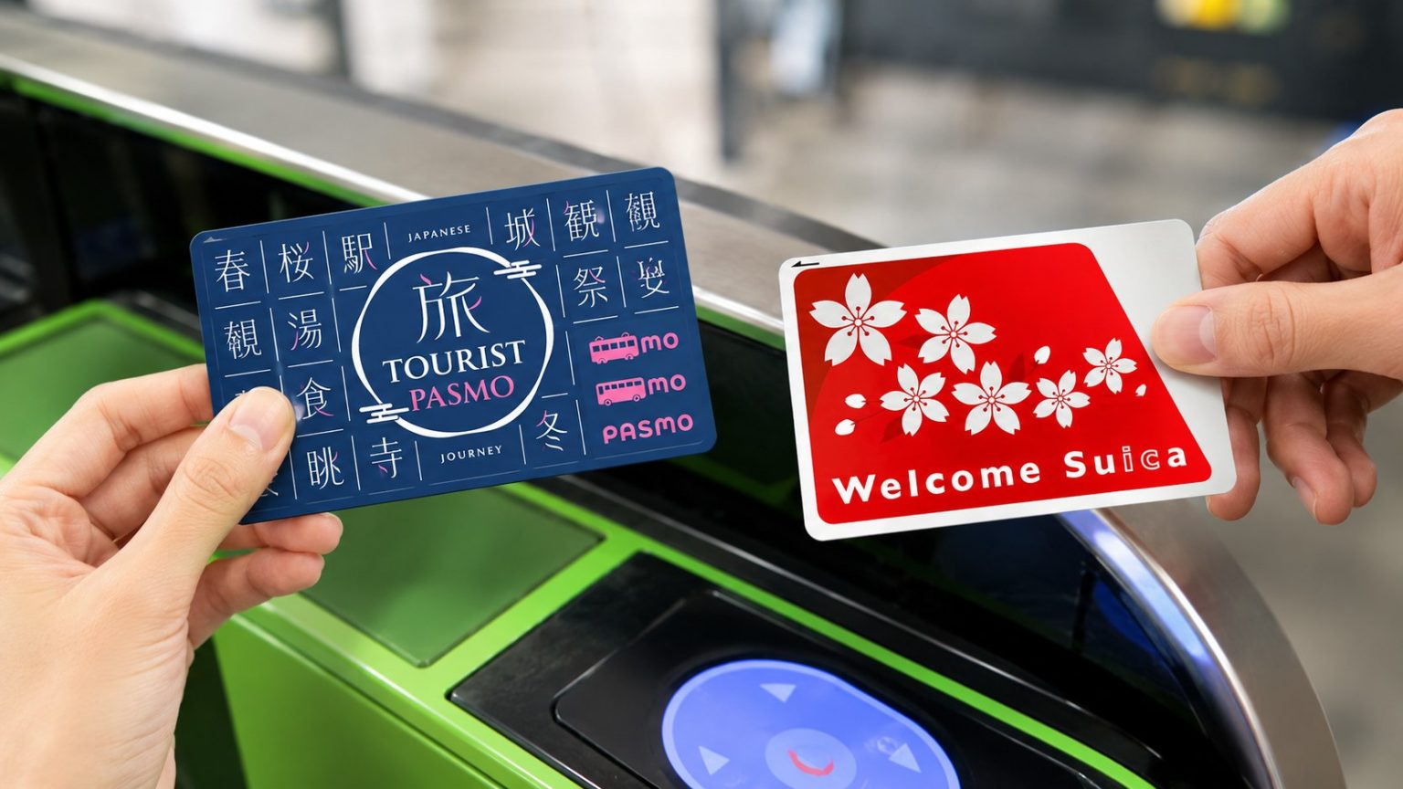 Tourist PASMO vs Welcome Suica 2026: porównujemy ważność kart, ceny, limity doładowań, punkty sprzedaży i zasady zwrotu niewykorzystanego salda.