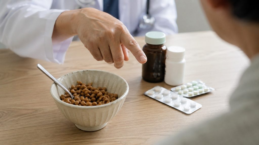 Natto i leki przeciwkrzepliwe: kiedy japońskie jedzenie wymaga ostrożności