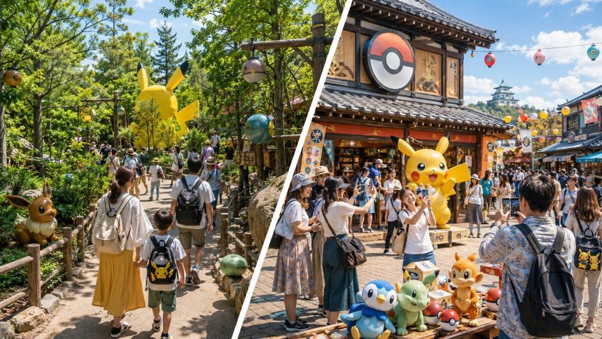 PokéPark KANTO po otwarciu pokazuje siłę kultury Pokémon w Japonii. Sprawdź adres, dojazd z Tokio, bilety, zasady wejścia, atrakcje i praktyczny plan wizyty w Yomiurilandzie w 2026 roku.